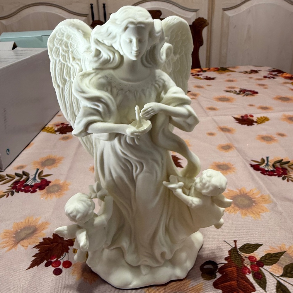 Set of two , Party lite angel candle holders .